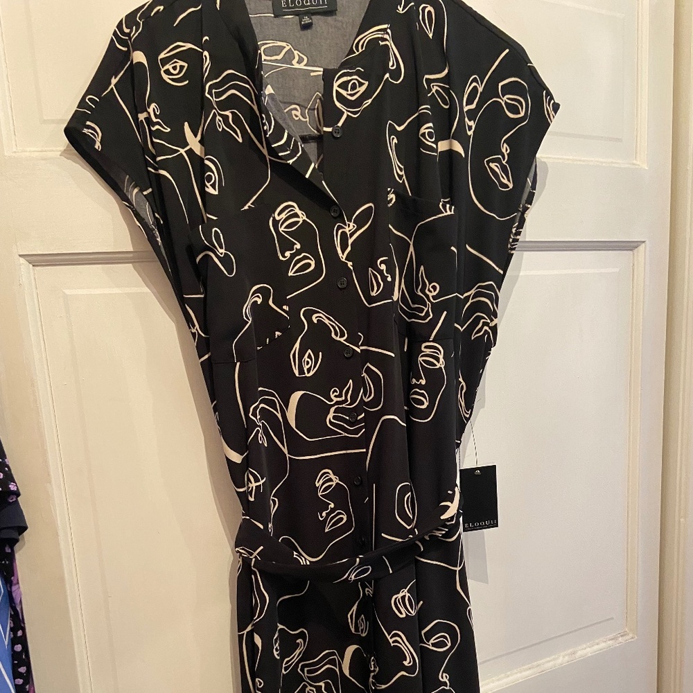 Eloquii Button down dress